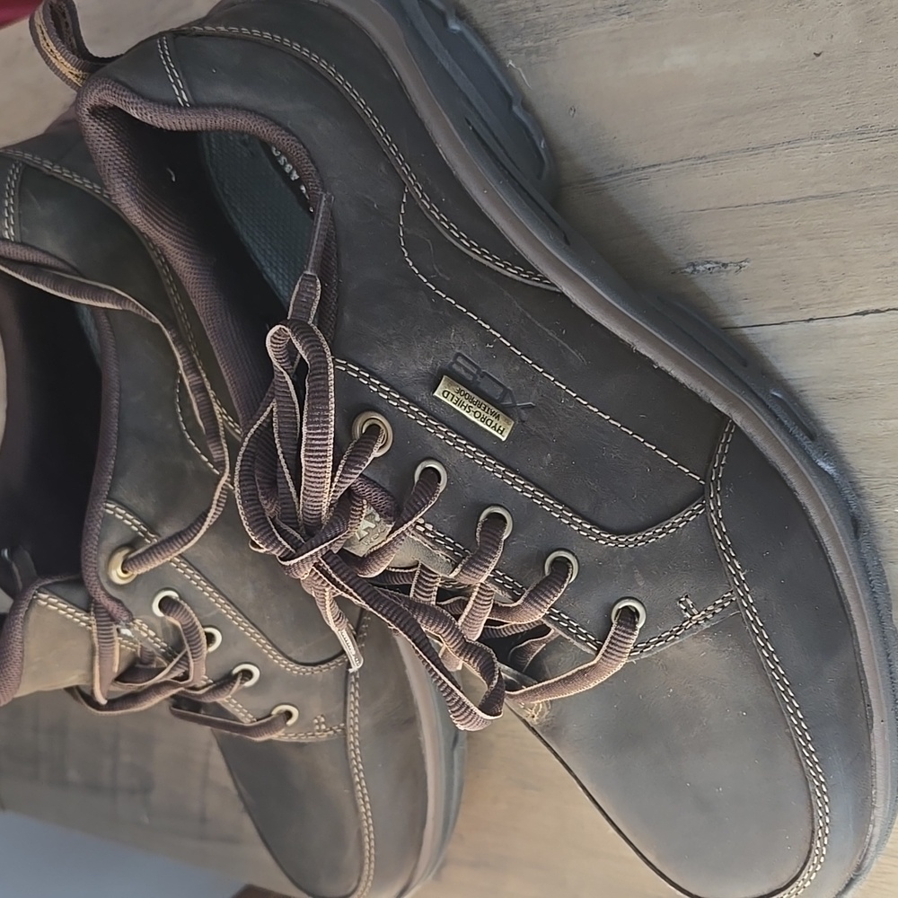 NWOB Rockport Blucher Weather Adventventure XCS Waterproof Nubuck Oxford Mens 9W